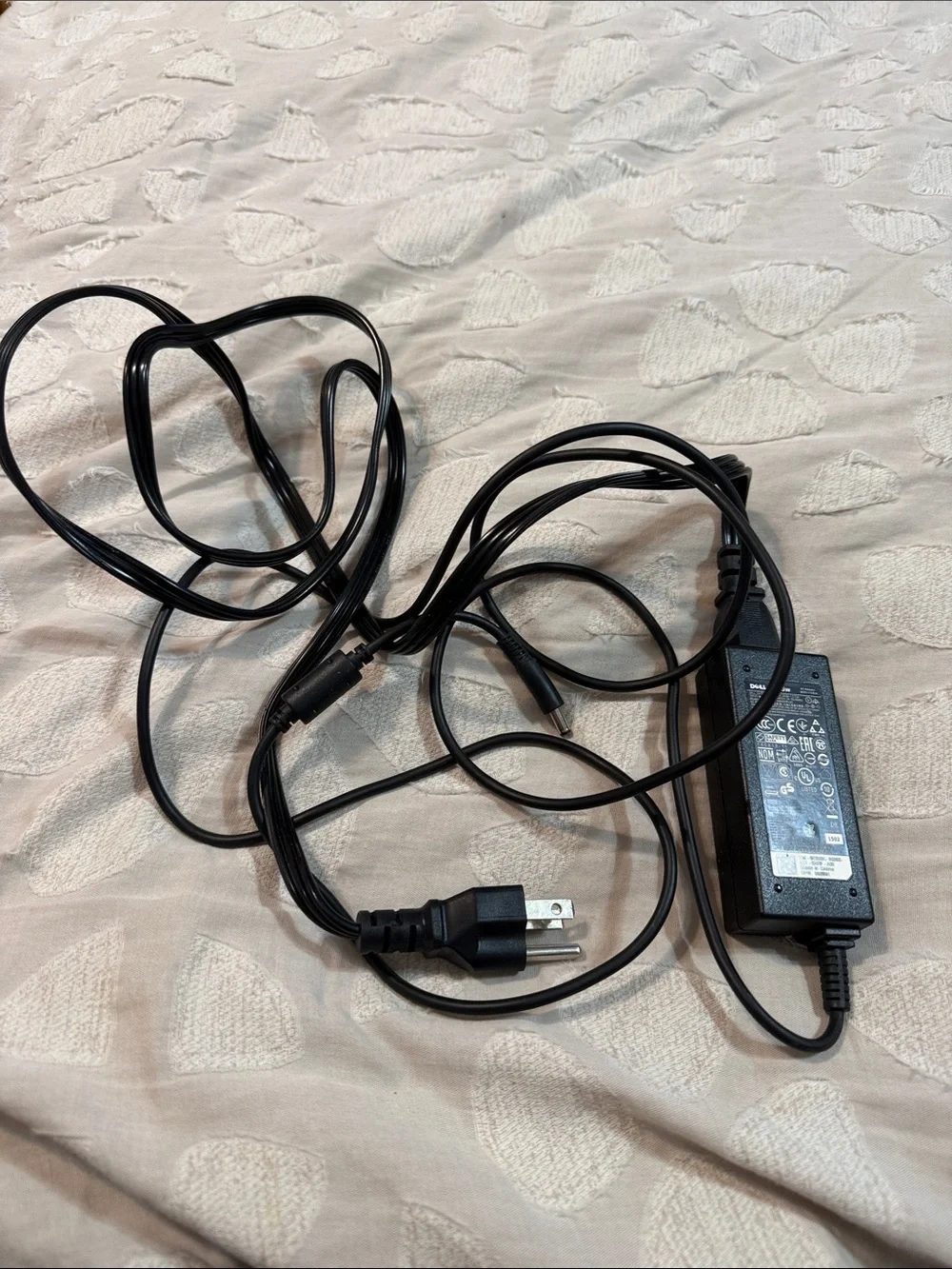 Dell Black 45W Laptop Power Adapter Charger